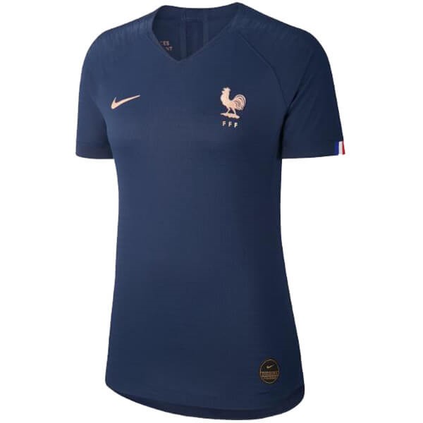 Maillot Football France Domicile Femme 2019 Bleu